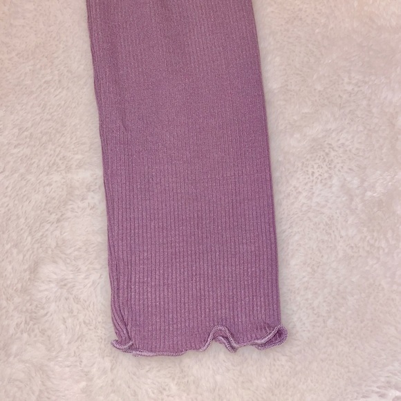 💜Dusty Mauve off shoulder Mini Dress - Picture 3 of 4